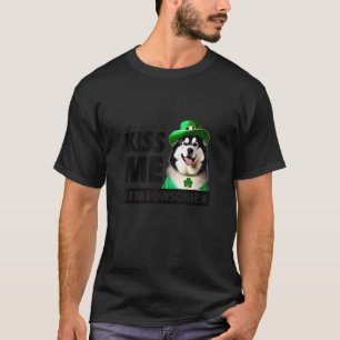 Kus me ik ben een piepkleine Alaskan Malamute Dog T-shirt
