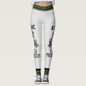 Kus me Ik ben een prinses Leggings (Voorkant)