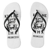 Kus me Ik ben een prinses Teenslippers (Voetbed)
