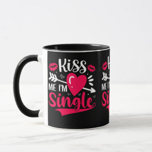 Kus me Ik ben een Valentijn. Mok