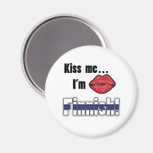 Kus me, ik ben Fins Magneet (Voorkant / Achterkant)