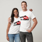 Kus me Ik ben Frans. T-shirt (Unisex)