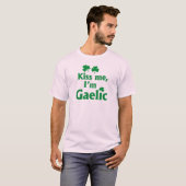 Kus me Ik ben Gaelic T-shirt (Voorkant volledig)