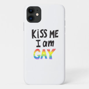 Kus me ik ben Gay iPhone 11 Hoesje