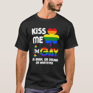 Kus me ik ben homo, Iers of Drink of zo T-shirt