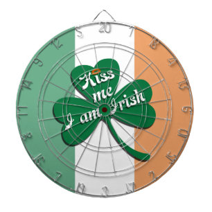 Kus me Ik ben Iers Dartbord