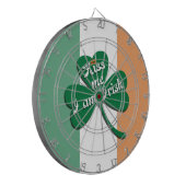 Kus me Ik ben Iers Dartbord (Voorkant Links)