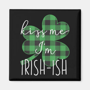 Kus Me Ik Ben Iers-ig Grappige St Patricks Dag Magneet