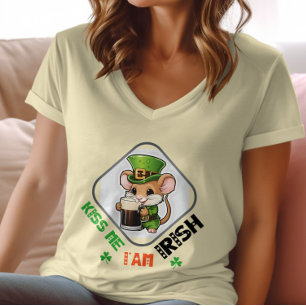 Kus me, ik ben Iers - Irish Pub Trivia Night T-shirt