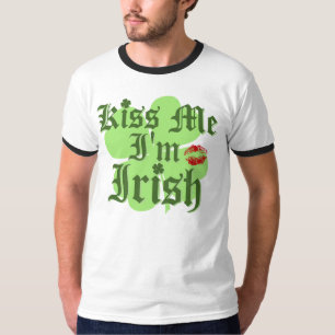 Kus me Ik ben Iers Klassiek T-shirt