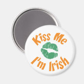 Kus Me Ik ben Iers Magneet (Voorkant / Achterkant)