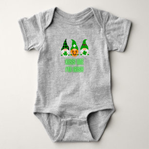 Kus Me Ik Ben Iers St. Patrick's Day Kabouter Klav Romper