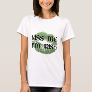 Kus me Ik ben Iers - St. Patrick's Day T-shirt