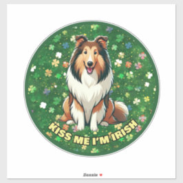 Kus Me Ik Ben Iers Sticker