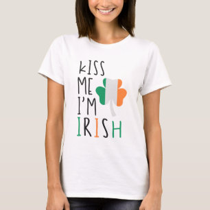 Kus Me Ik ben Iers T-shirt