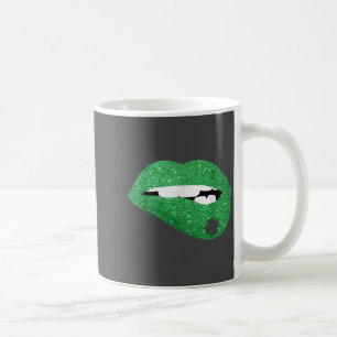 Kus Me Ik Ben Iers T-shirt Ierse Klavertjes Sint P Koffiemok