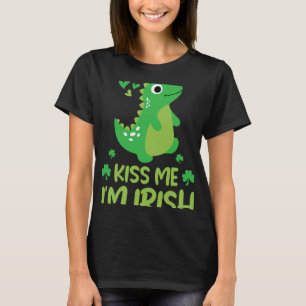 Kus Me Ik ben Iers T-shirt St. Patrick's Day Cute