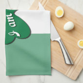 Kus me Ik ben Iers Theedoek (Quarter Fold)