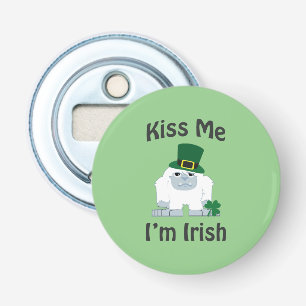 Kus Me Ik Ben Iers Yeti Button Flesopener