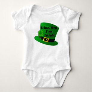 Kus me Ik ben Irish Custom Baby Creeper Romper