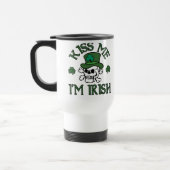 Kus me Ik ben Irish Skull Reisbeker (Links)