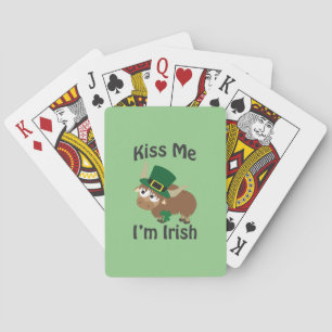 Kus me Ik ben Irish Yak Pokerkaarten