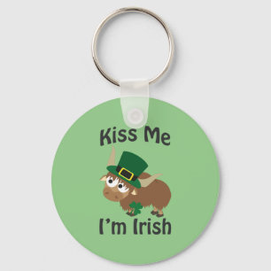 Kus me Ik ben Irish Yak Sleutelhanger