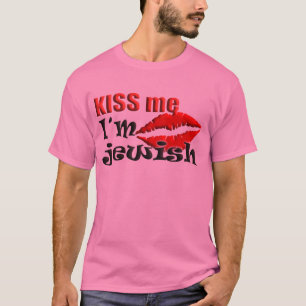 Kus me ik ben Joods T-shirt