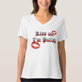 Kus me Ik ben Pools T-shirt