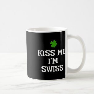 Kus Me Ik Ben Zwitsers St. Patrick's Day Iers Grap Koffiemok