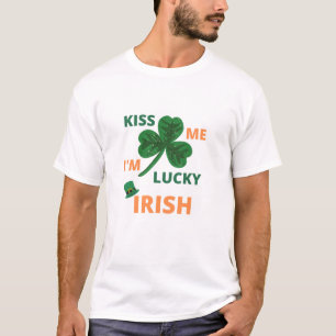 Kus me ik heb geluk met de ierse T-Shirt