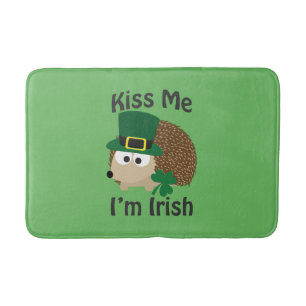 Kus me Im Ierse St Patricks Egel van de Dag Badmat