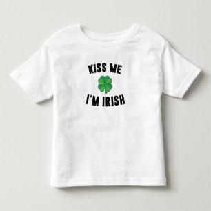 Kus me i'm irish kinder shirts