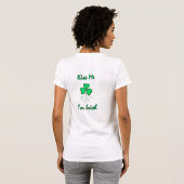 kus me im irish t-shirt (Achterkant volledig)
