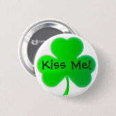 Kus me! Knoop Ronde Button 5,7 Cm (Voorkant /achterkant)