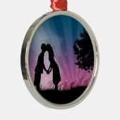 Kus me metalen ornament (Rechts)