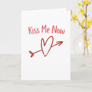 Kus Me Nu Stout Romantische Liefde Kaart