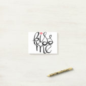 Kus me post-it® notes (Op bureau)