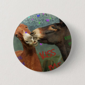 Kus me! ronde button 5,7 cm