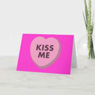 Kus me, Valentijnsdag Feestdagen Kaart