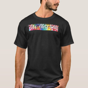 Kus Meer Meisjes Tie Dye Cool  LHBT Lesbisch T-shirt