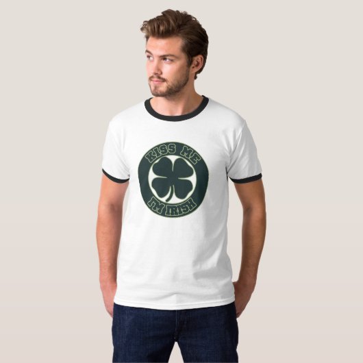 Kus meIm Irish T-shirt (Voorkant volledig)