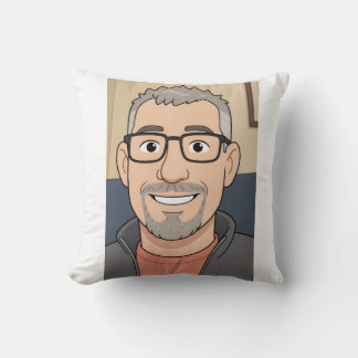 Kus met Oude Man Phil met deze kussen