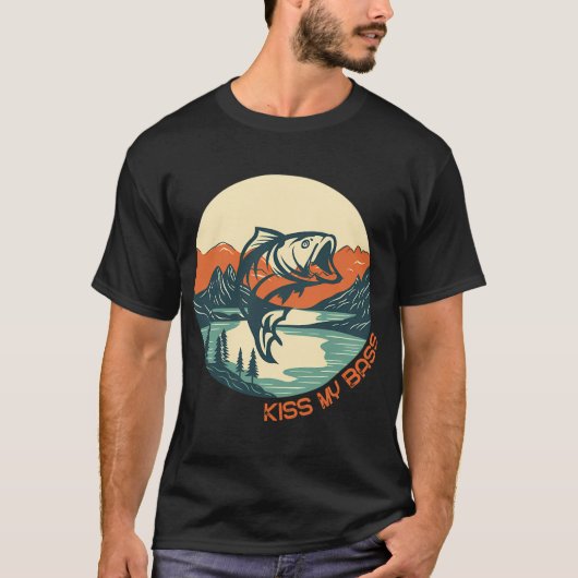 Kus Mijn Bas TShirt (Voorkant)