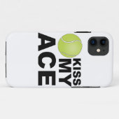 Kus mijn lul! Tennis iPhone 5 Hoesje (Achterkant (horizontaal))
