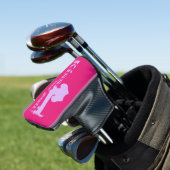 Kus Mijn Putt Cheeky Golf Head Teckel Moeders Golfheadcover (Insitu)