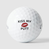 Kus Mijn Putt Golfballen - Aangepaste Callaway (Voorkant)