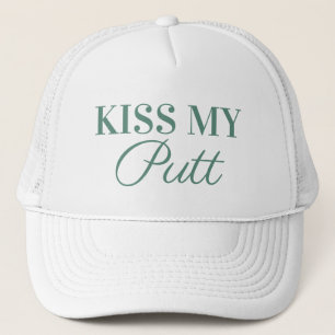 Kus Mijn Putt Grappige Golf Hoed Trucker Pet