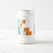 Kus mijn shamrocks bierpul (Voorkant links)