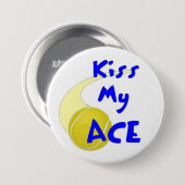 Kus My Ace Button (Voorkant /achterkant)